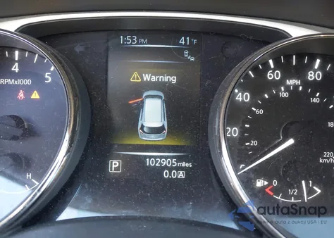 2016 Nissan Rogue Sv из США, поврежденный, VIN JN8AT2MT7GW029356